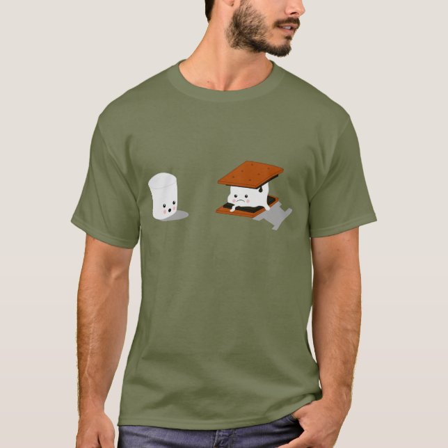 Camisa divertida de la melcocha de Smores (Anverso)