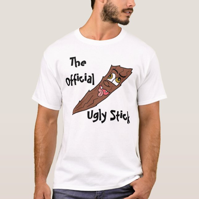 Camisa divertida de la novedad del palillo feo (Anverso)