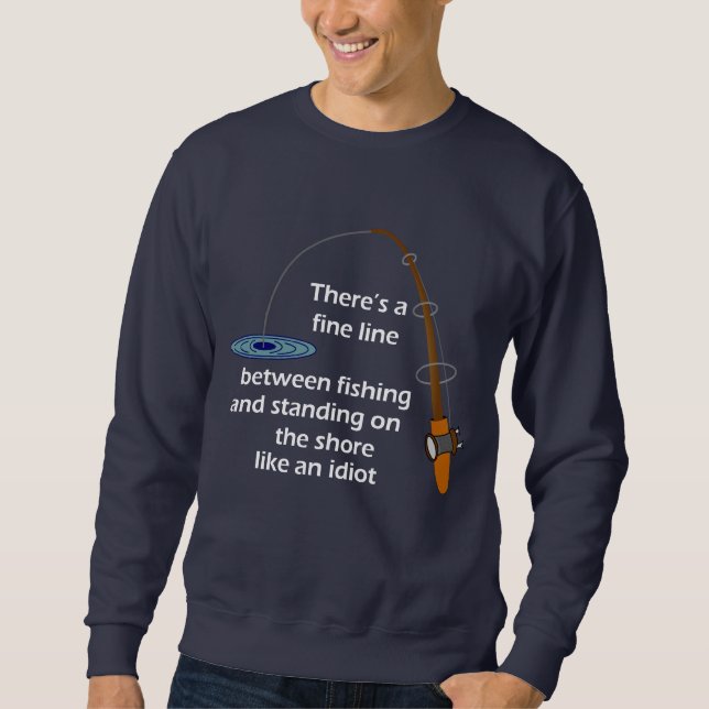 Camisa divertida de la pesca (Anverso)