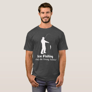 Camisa divertida de la pesca del hielo