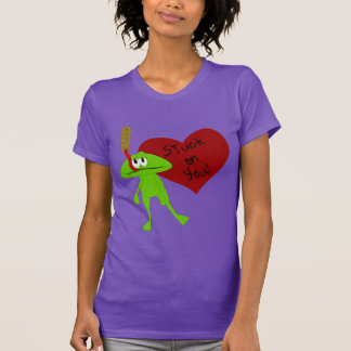 Camisa divertida de la tarjeta del día de San