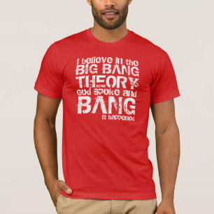camisa divertida de la teoría de explosión grand