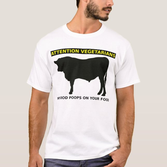 Camisa divertida de los amantes de la carne de los (Anverso)