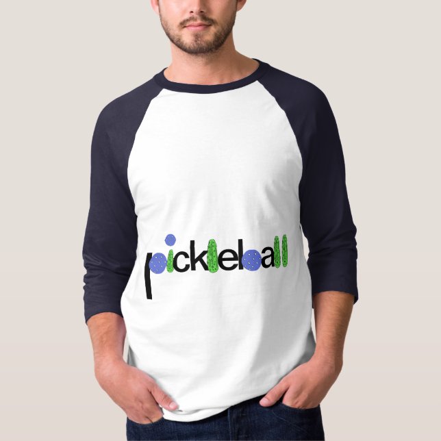 Camisa divertida de Pickleball del BR (Anverso)
