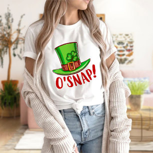 Camisa divertida de San Patricio, O'Snap