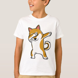 Camisa divertida de Shiba que frota Inu