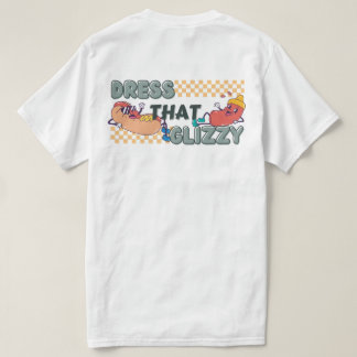 camisa divertida de temporada brillante para hombr