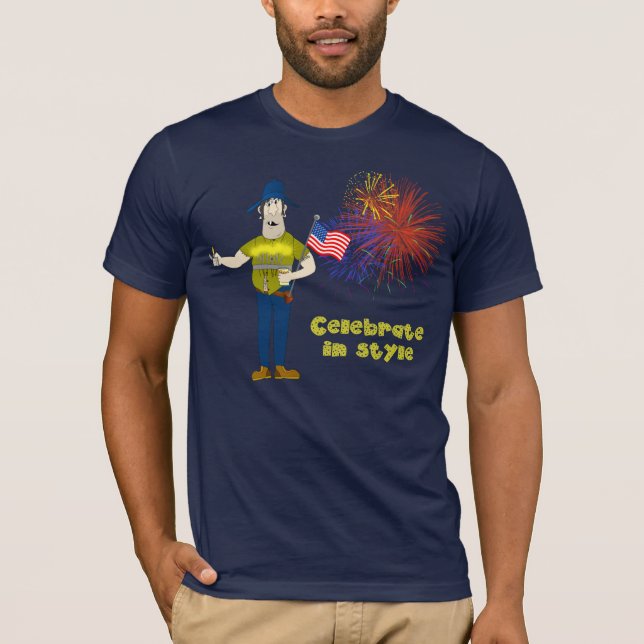 Camisa divertida del 4 de julio (Anverso)
