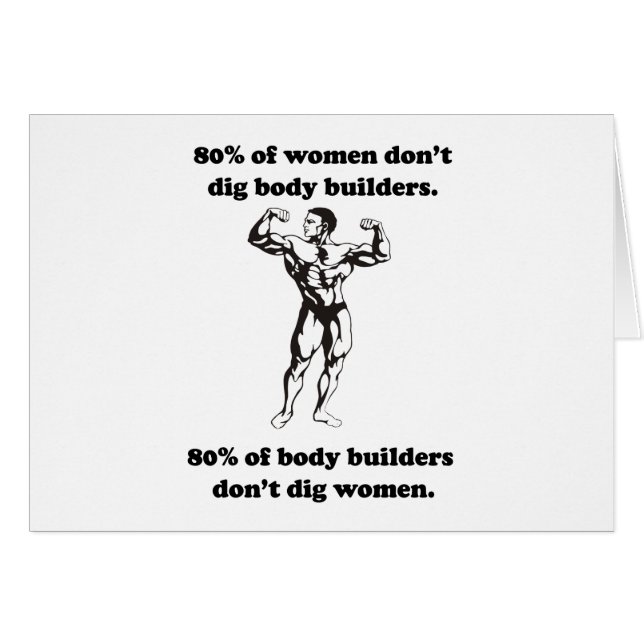 Camisa divertida del Bodybuilder (Anverso (Horizontal))