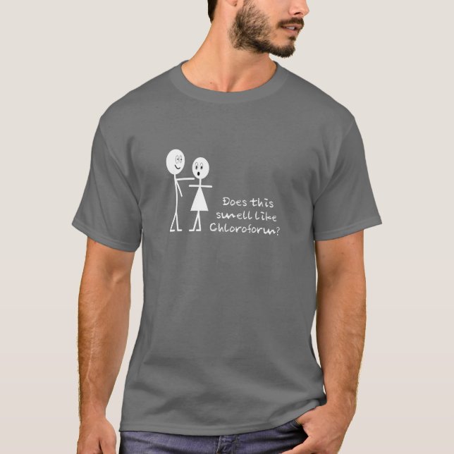 Camisa divertida del cloroformo (Anverso)