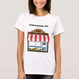 Camisa divertida del conejillo de Indias