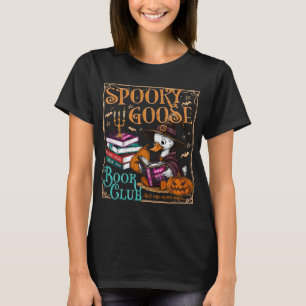 Camisa divertida del espeluznante club del libro d