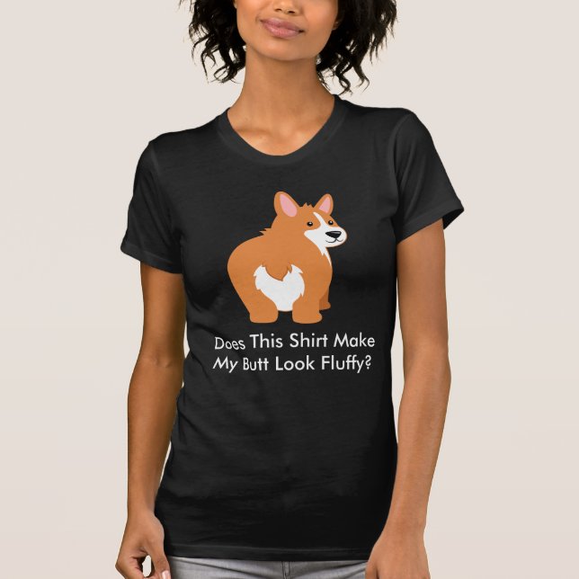 Camisa divertida del extremo del Corgi (Anverso)