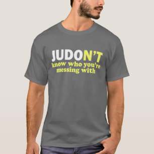 Camisa divertida del judo