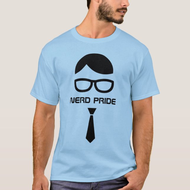Camisa divertida del orgullo del empollón (Anverso)