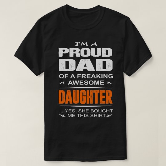 camisa divertida del papá - padre e hija
