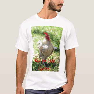 Camisa divertida del pollo