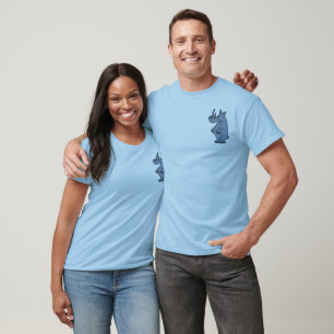 Camisa divertida del rinoceronte de BW