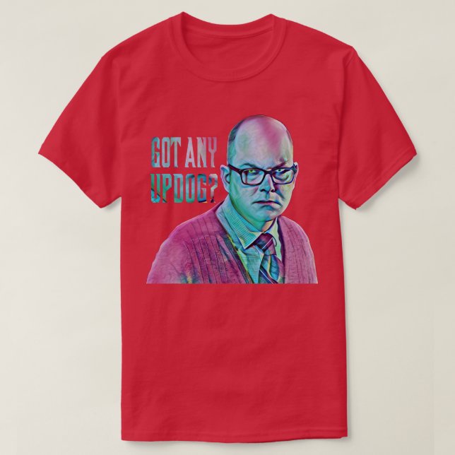 Camisa divertida del Updog Colin Robinson (Diseño del anverso)