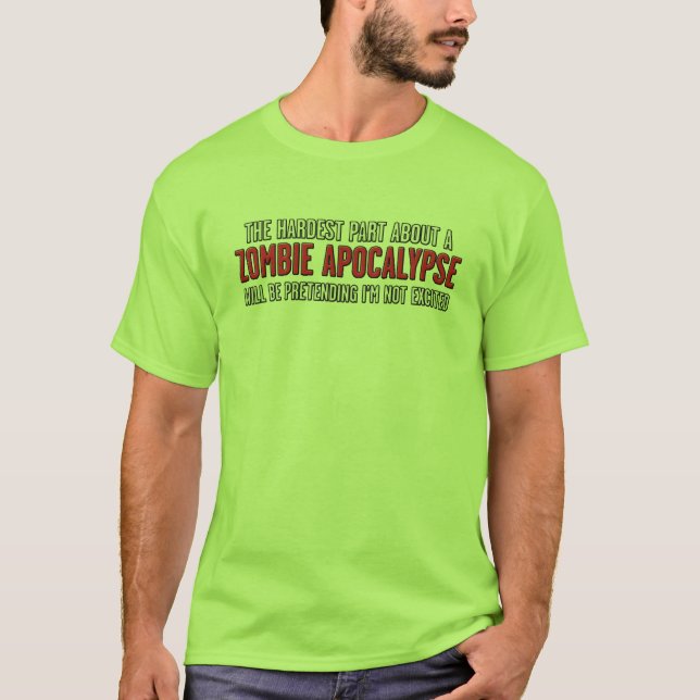 Camisa divertida del zombi (Anverso)