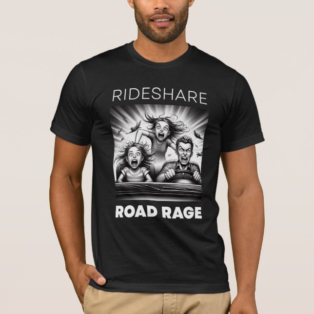 Camisa divertida lista para RIDESHARE | Rideshare  (Anverso)