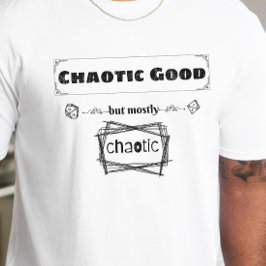 Camisa DnD - caótica bien pero mayormente caótica