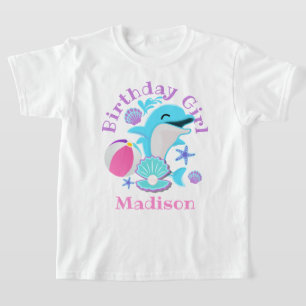 Camisa Dolphin Birthday Party