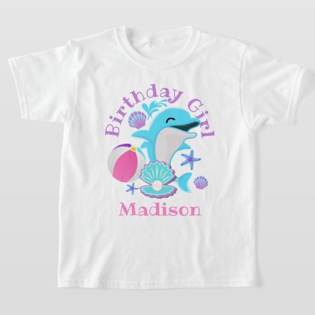 Camisa Dolphin Birthday Party (Distribución)