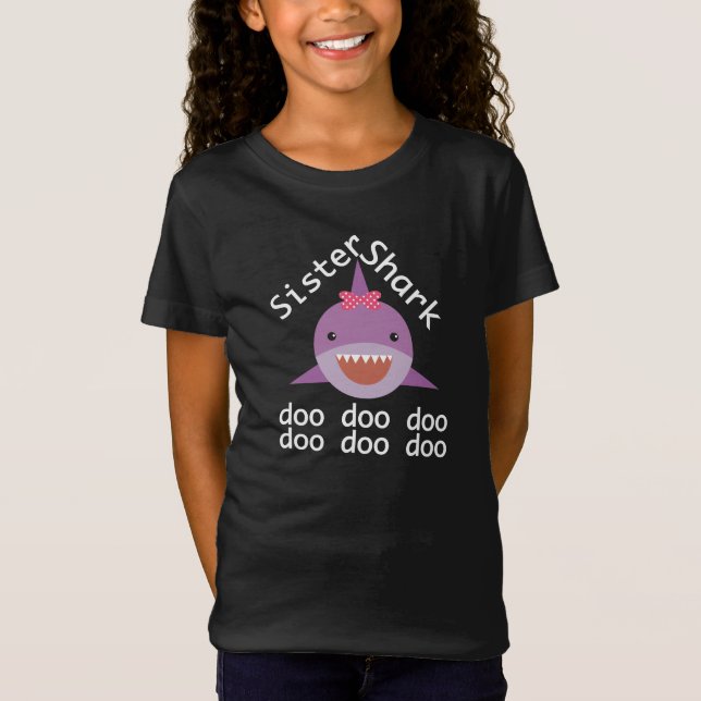 Camisa Doo Doo Doo de la Hermana Tiburón (Anverso)