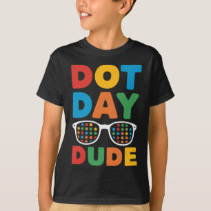 Camisa Dot Day Para Niños Niños Chicas Jóvenes Dot