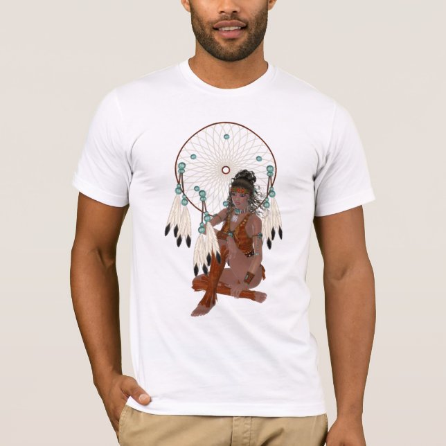 Camisa Dreamcatcher de la princesa nativa estadoun (Anverso)