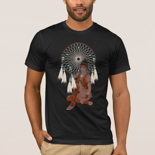 Camisa Dreamcatcher de la princesa nativa estadoun (Anverso)