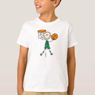 Camisa Dunking del baloncesto del muchacho
