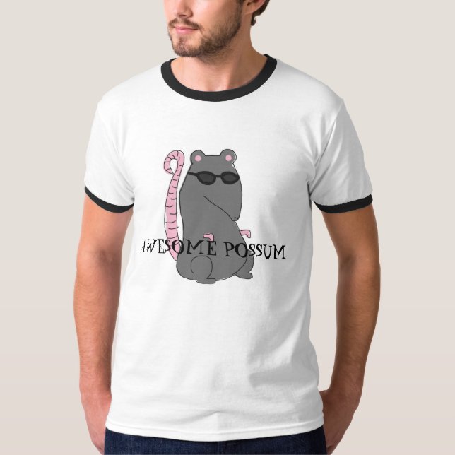 Camisa dura del oposum impresionante (Anverso)