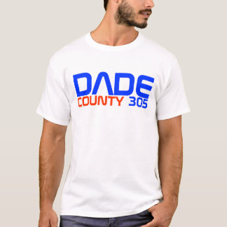 Camisa el "condado de Dade 305" de Miami edición