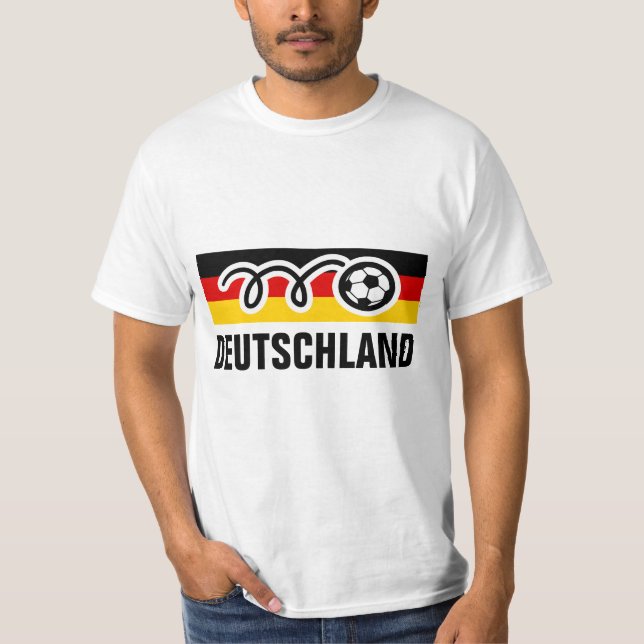 Camisa el | Deutschland Alemania del aficionado al (Anverso)