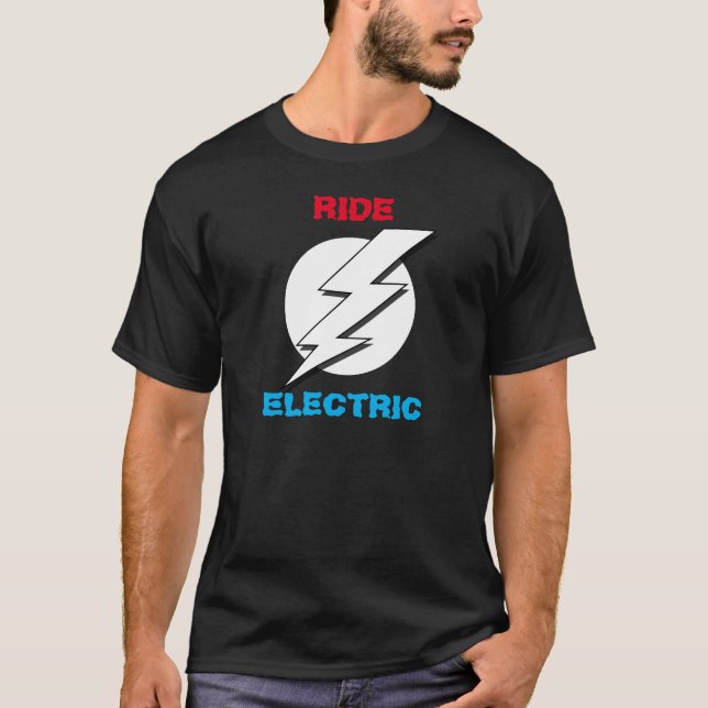 Camisa Eléctrica para Bicicletas Ebike Tshirt (Anverso)