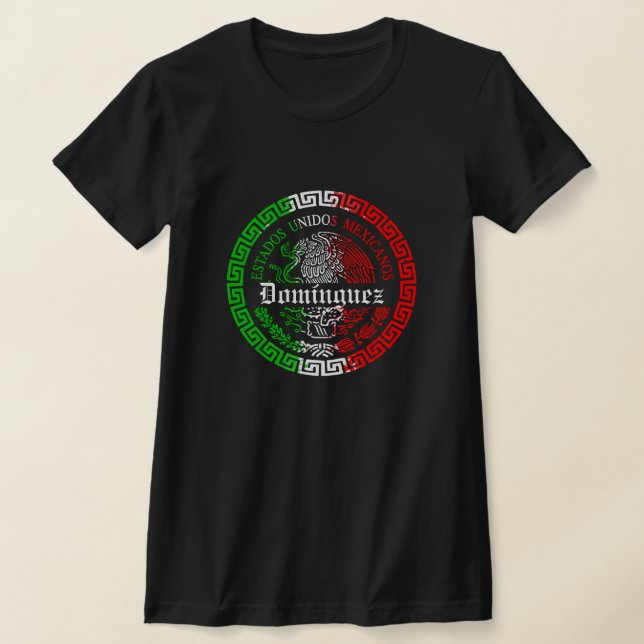 Camisa emblemática Domínguez Apellido México (Distribución)