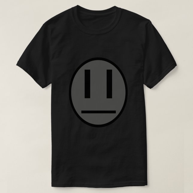 Camisa emoticono Invader Zim Dib camiseta esencial (Diseño del anverso)