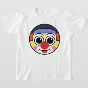 Camisa en la cara de la Emoji de Payaso