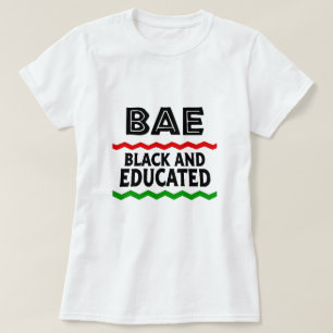 Camisa en negro y educada