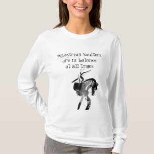 Camisa encapuchada de los saltadores ecuestres