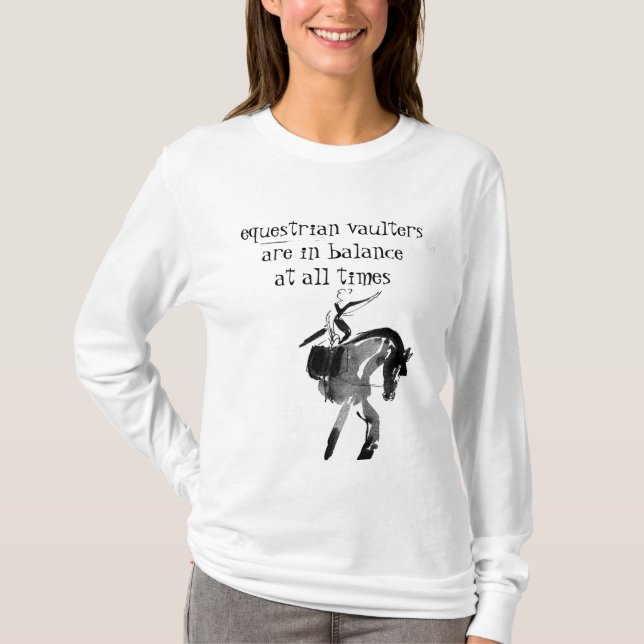 Camisa encapuchada de los saltadores ecuestres (Anverso)
