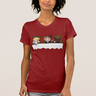 Camisa enojada de la fiesta del té