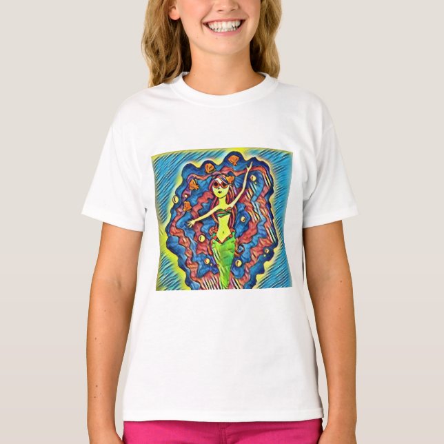 Camisa enrrollada de la sirena (Anverso)
