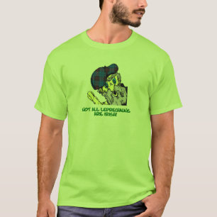 Camisa escocesa del Leprechaun del día de St