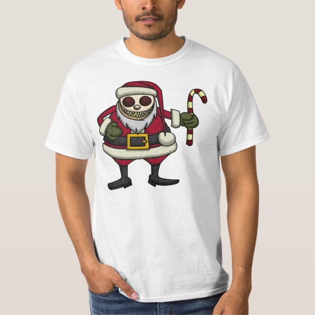 Camisa espeluznante 1 de Santa (Anverso)