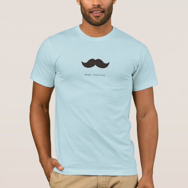 Camisa espeluznante del bigote (Anverso)