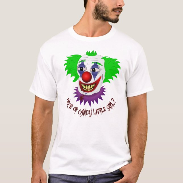 Camisa espeluznante del payaso (Anverso)