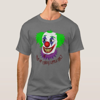 Camisa espeluznante del payaso